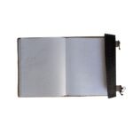 Handmade Leather Chakra Journal with 7 stone Stones Embossed Diary | Antique Lock Sketchbook & Book of Shadows - Image 8