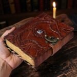 Hocus Pocus Spell Book with Eye – Wholesale Vintage Book of Shadows Grimoire Journal – Antique Leather Bound Notebook - Image 2