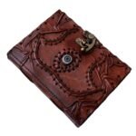 Hocus Pocus Spell Book with Eye – Wholesale Vintage Book of Shadows Grimoire Journal – Antique Leather Bound Notebook - Image 4