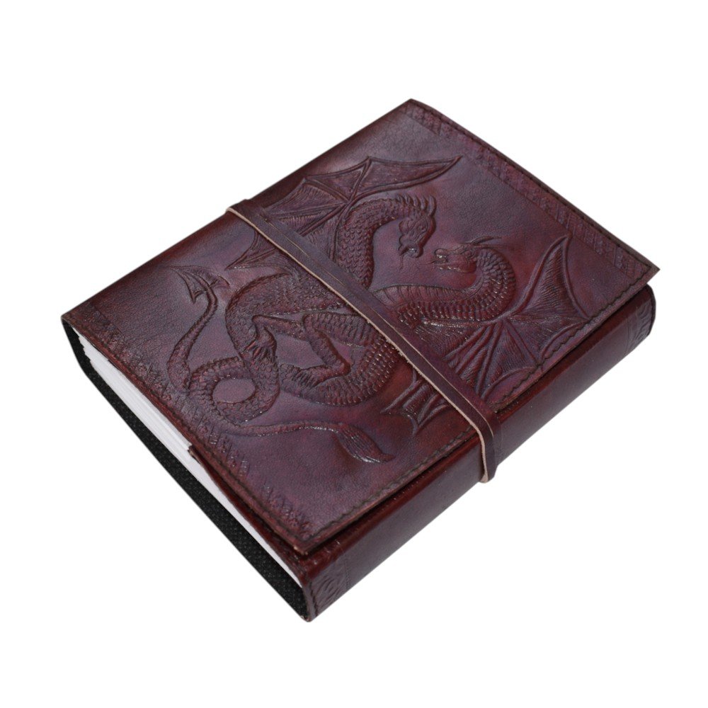 Vintage Dragon Leather Journal